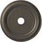 Ekena Millwork PVC Medallion (Canopies up to 13 1/2"), 22"OD x 3 1/2"ID x 1 1/2"P, Metallic Weathered Steel CMP22TRDST - alternate 1
